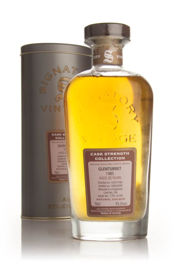 Glenturret 22 Year Old 1985 - Cask Strength Collection (Signatory) product image