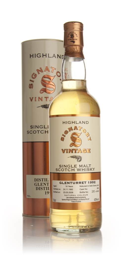 Glenturret 16 Year Old 1992 (Signatory) product image