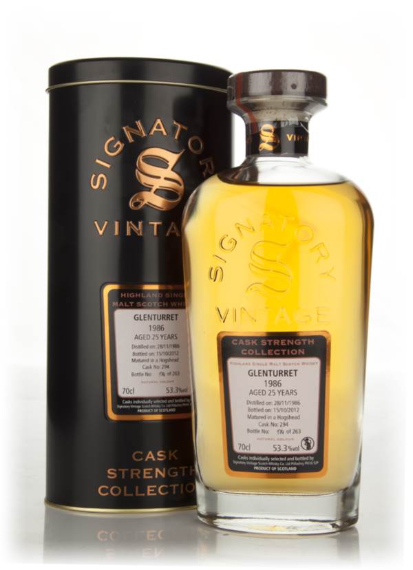Glenturret 25 Year Old 1986 Cask 294 - Cask Strength Collection (Signatory) product image