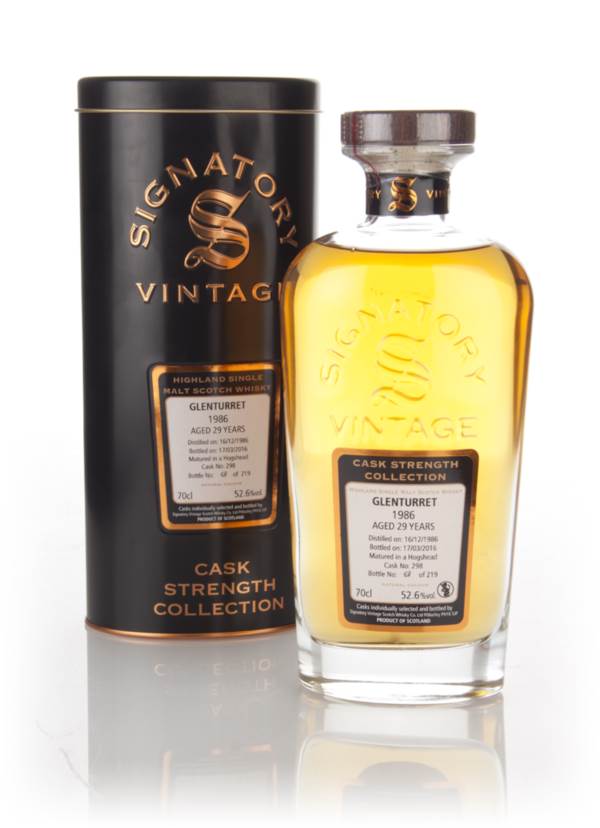 Glenturret 29 Year Old 1986 (cask 298) - Cask Strength Collection (Signatory) product image