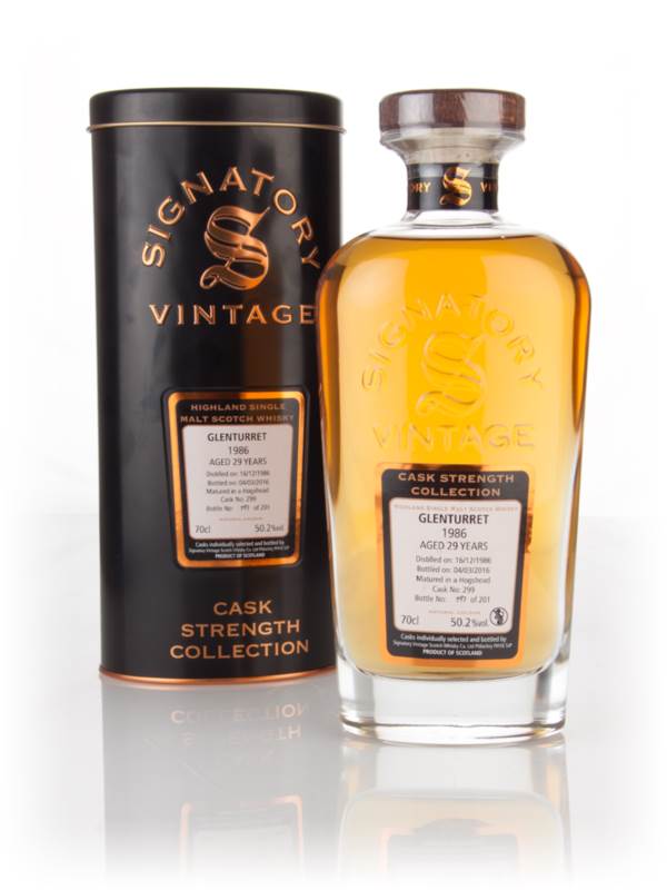 Glenturret 29 Year Old 1986 (cask 299) - Cask Strength Collection (Signatory) product image