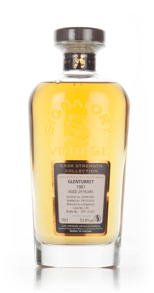 Glenturret 29 Year Old 1987 (cask 376) - Cask Strength Collection (Signatory) product image