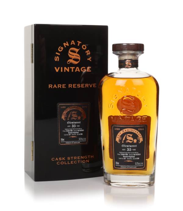Glenturret 35 Year Old 1988 (cask 537) - Cask Strength Collection Rare Reserve 35th Anniversary (Signatory) product image