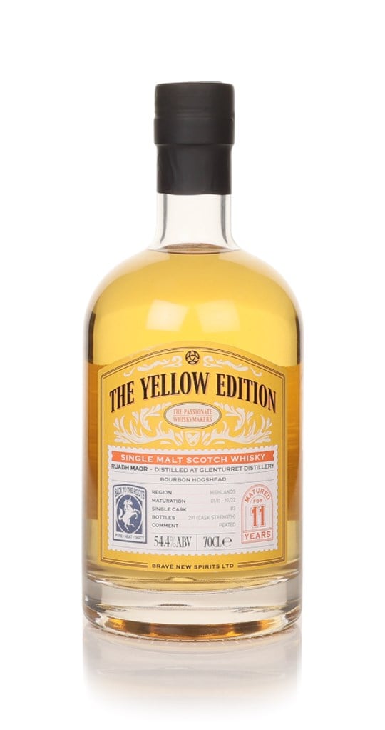 Ruadh Maor 11 Year Old 2011 (cask 3) - The Yellow Edition (Brave New Spirits)
