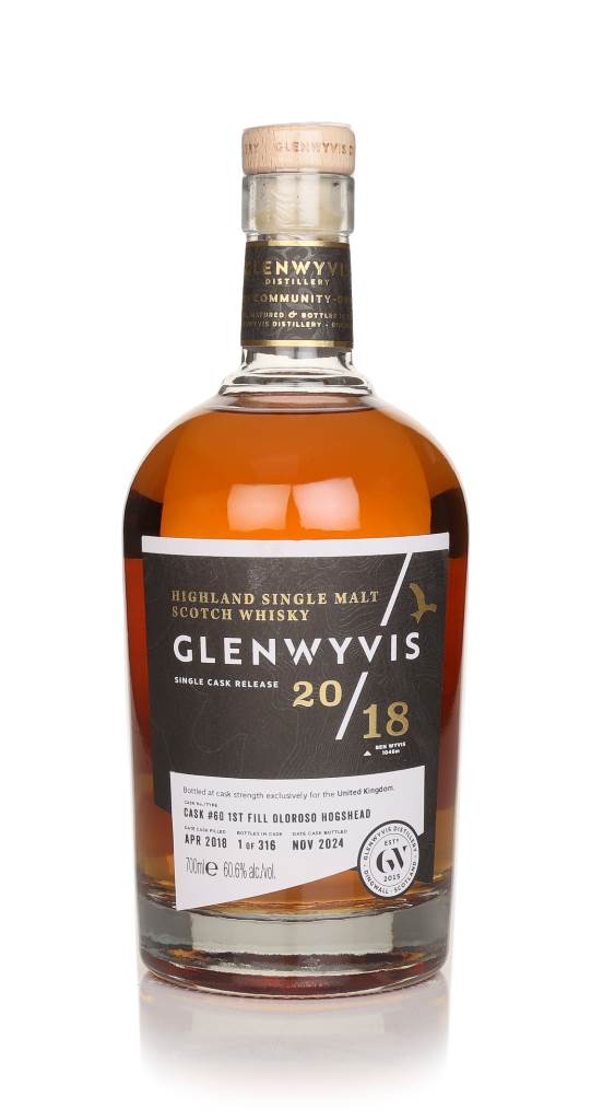 GlenWyvis 6 Year Old 2018 (cask 60) Single Cask product image