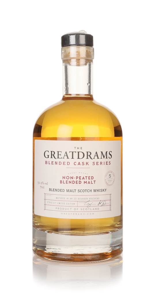 Non-Peated Blended Malt 5 Year Old - Blended Cask Series (GreatDrams) product image