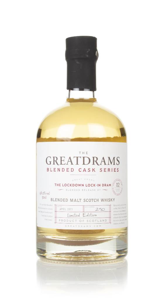 The Lockdown Lock-In Dram 12 Year Old Blended Malt - Blended Cask Series (GreatDrams) product image