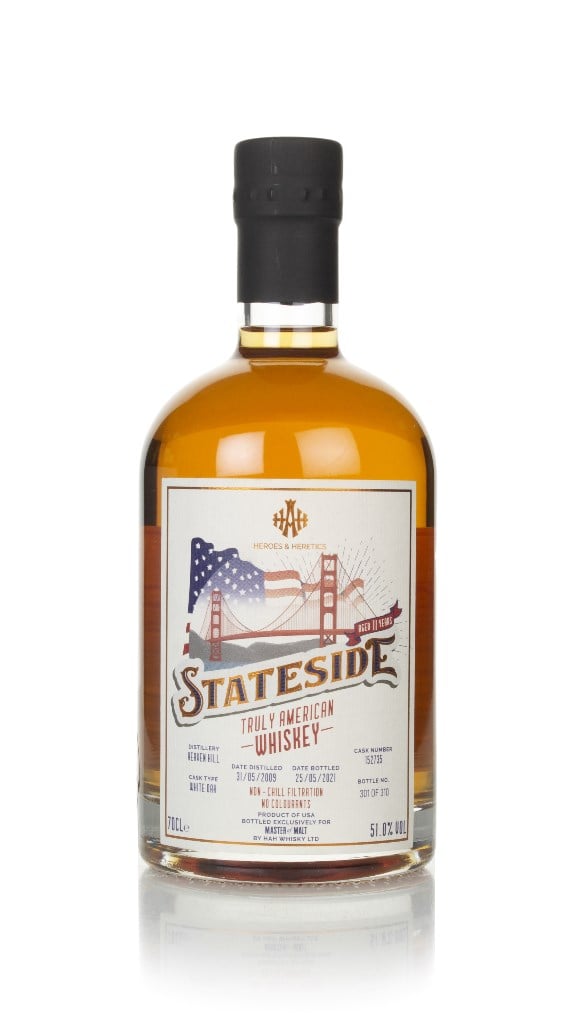 Heaven Hill 11 Year Old 2009 (cask 152735) - Stateside (Heroes & Heretics) - Master of Malt Exclusive