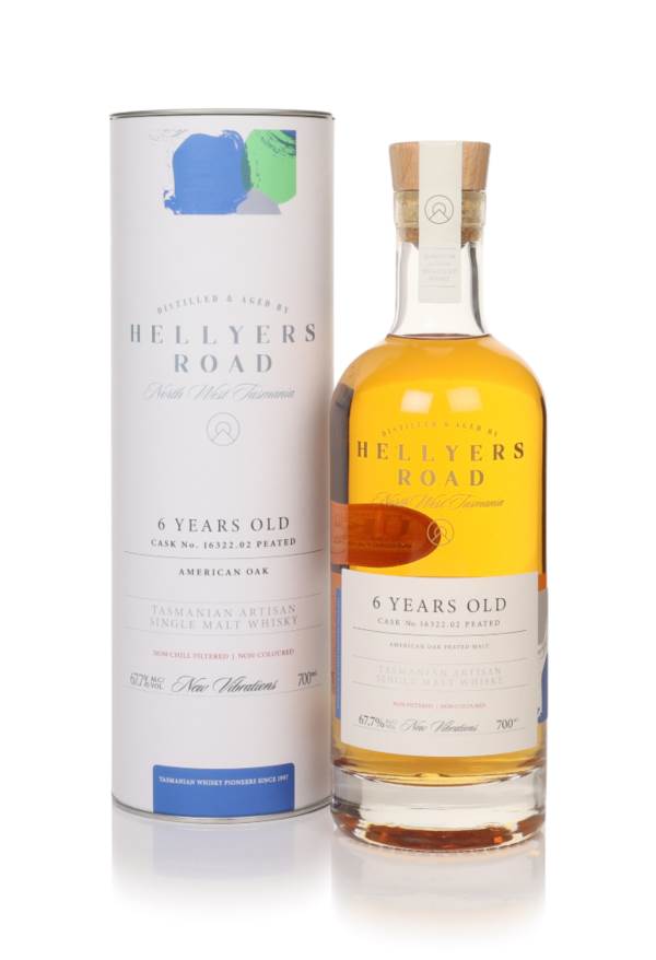 Hellyers Road 6 Year Old (cask No.16322.02 Peated)  New Vibrations product image