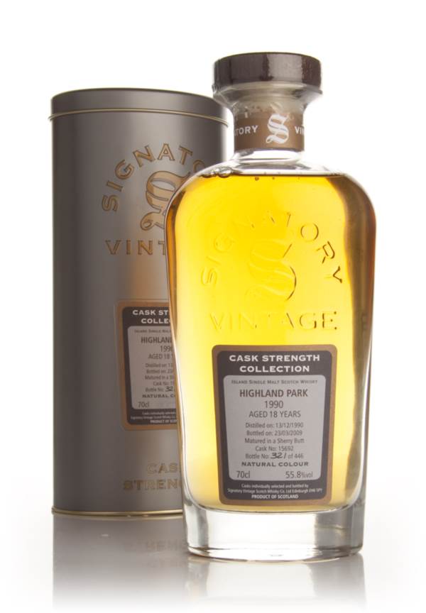 Highland Park 18 Year 1990 - Cask Strength Collection (Signatory) product image