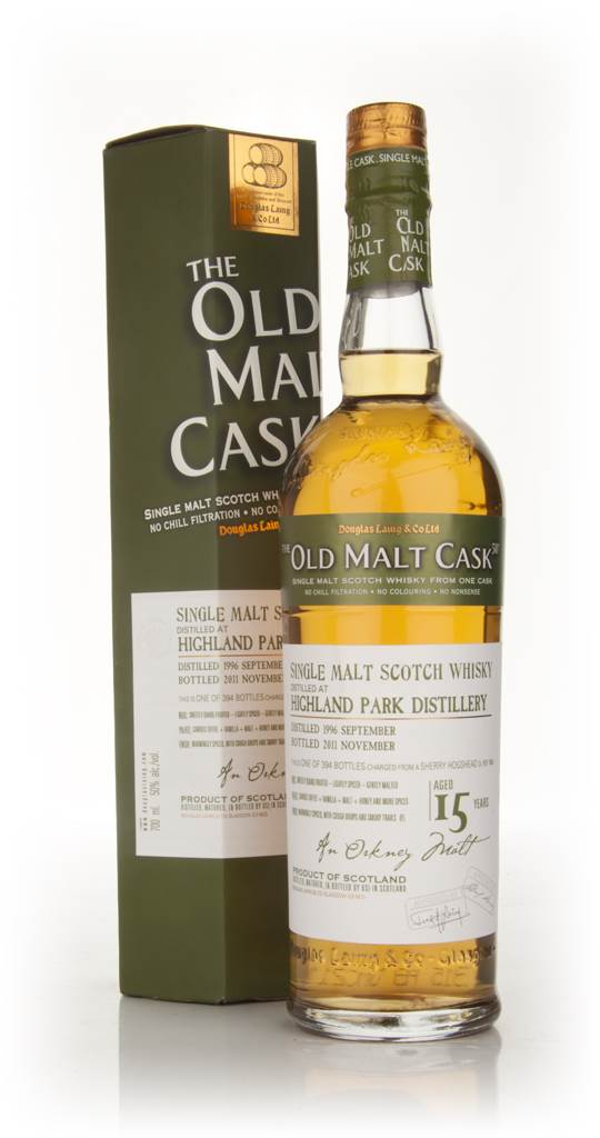 Highland Park 15 Year Old 1996 - Old Malt Cask (Douglas Laing) product image