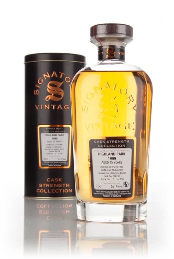 Highland Park 15 Year Old 1999 (cask 800196) - Cask Strength Collection (Signatory) product image