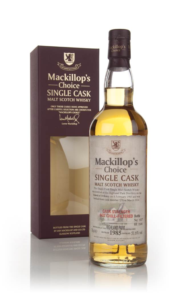 Highland Park 29 Year Old 1985 (cask 370) - Mackillop's Choice product image