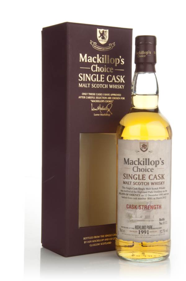 Highland Park 20 Year Old 1991 (cask 8091) - Mackillop's Choice product image