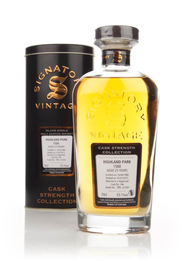 Highland Park 25 Year Old 1988 (cask 746) - Cask Strength Collection (Signatory) product image