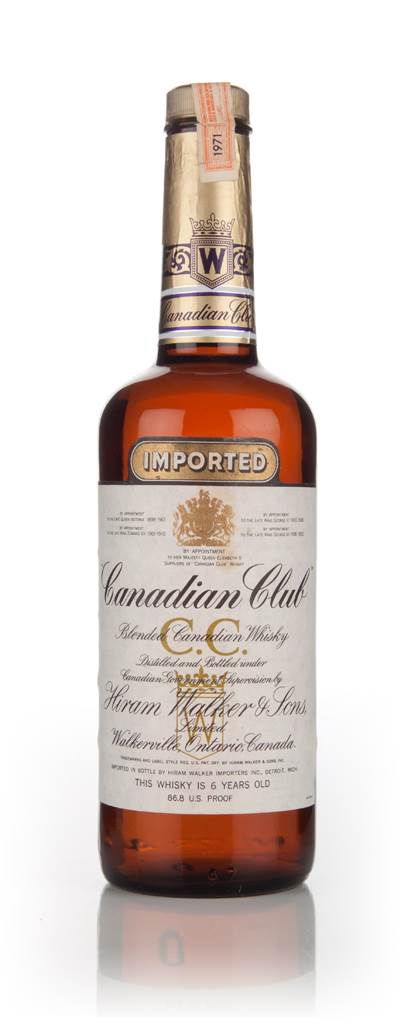 Canadian Club 6 Year Old Whisky - 1971 product image