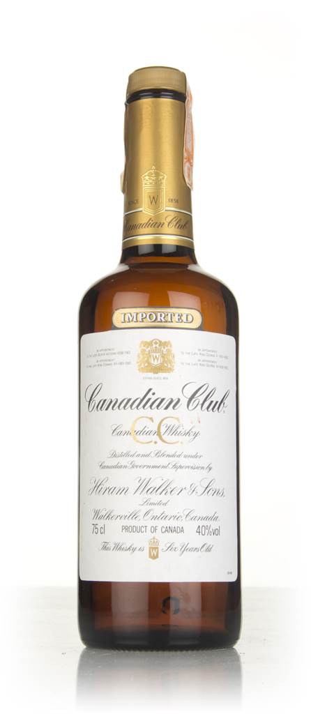 Canadian Club 6 Year Old Whisky (75cl) - 1980s product image