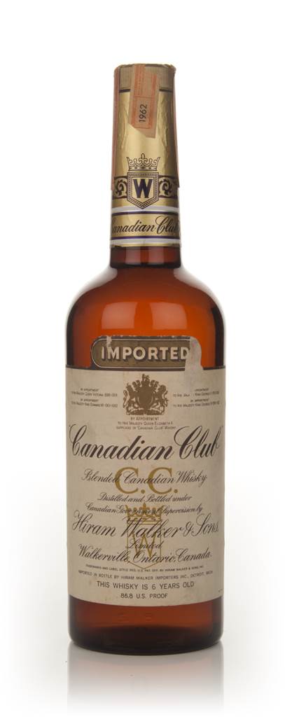 Canadian Club 6 Year Old Whisky - 1962 product image
