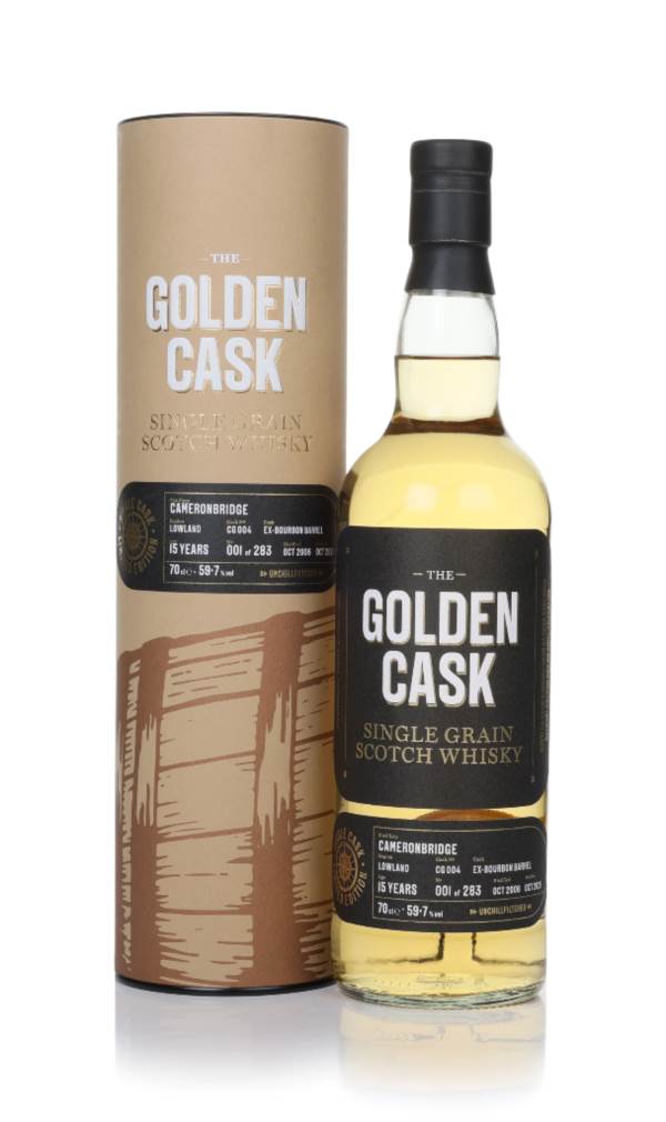 Cameronbridge 15 Year Old 2006 (cask CG004) - The Golden Cask (House of Macduff) product image