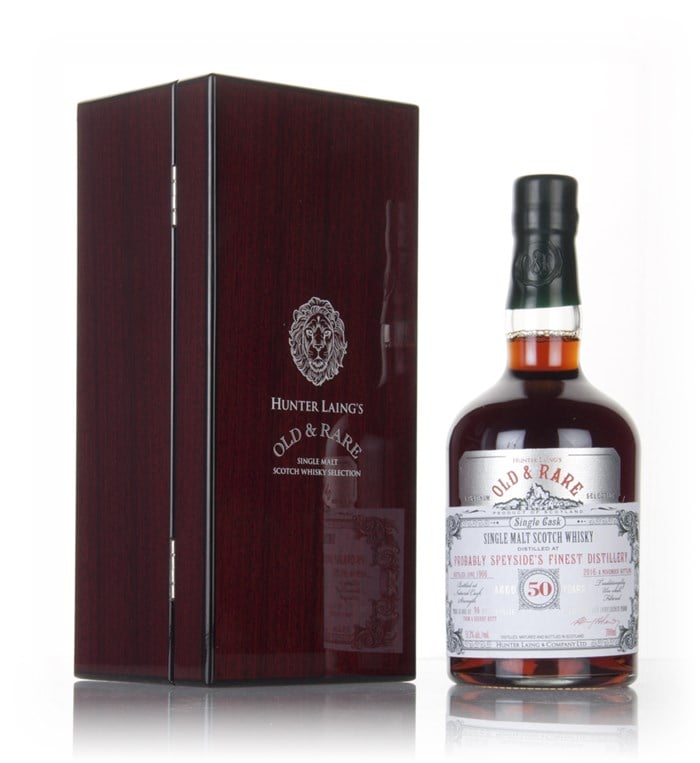 Probably Speyside's Finest Distillery 50 Year Old 1966 - Old & Rare Platinum (Hunter Laing)