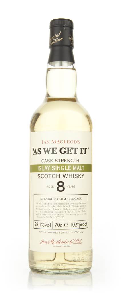 Islay 8 Year Old - As We Get It (Ian Macleod) product image