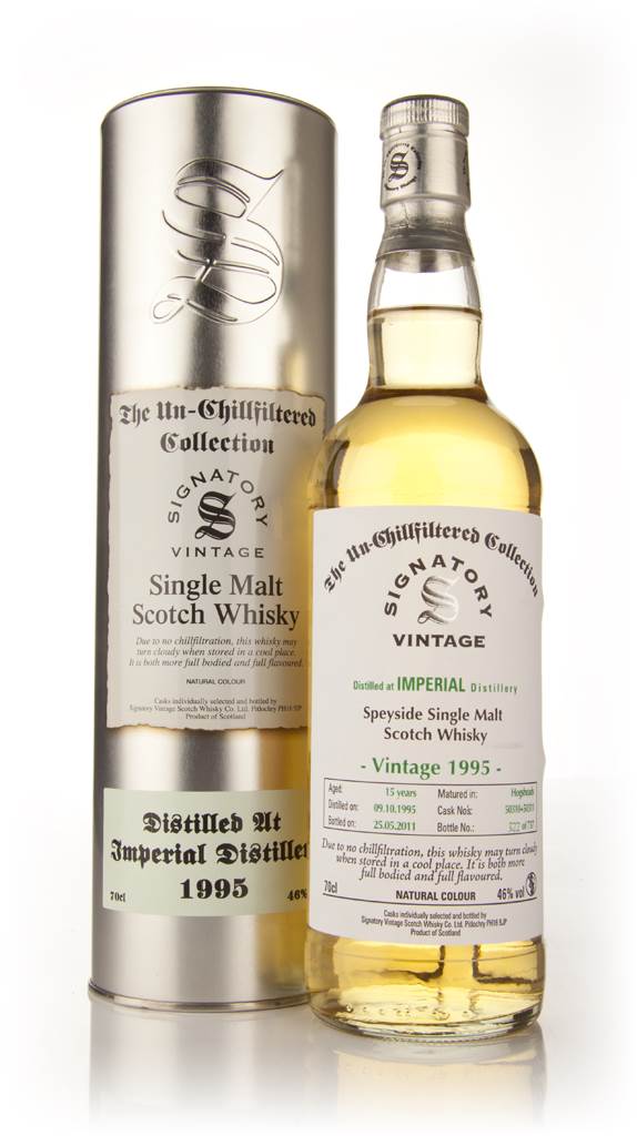 Imperial 15 Year Old 1995 (casks 50310+50311) - Un-Chillfiltered (Signatory) product image