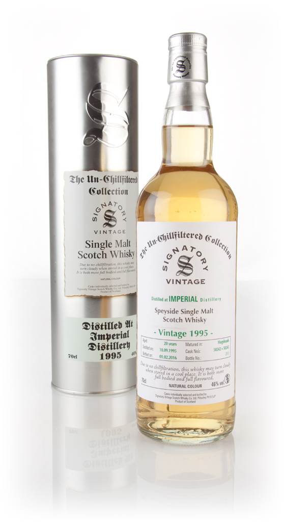 Imperial 20 Year Old 1995 (casks 50242 & 50243) - Un-Chillfiltered (Signatory) product image
