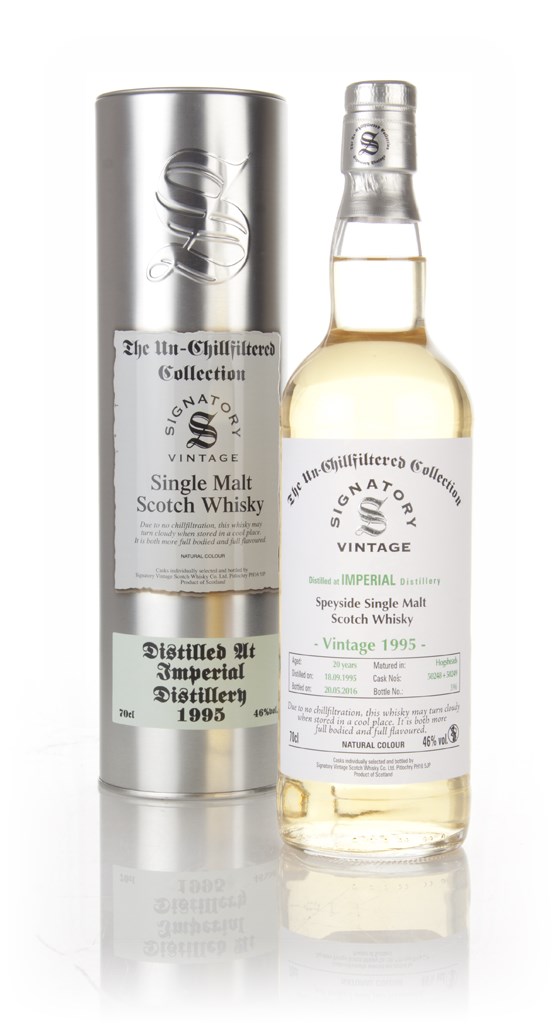 Imperial 20 Year Old 1995 (casks 50248 & 50249) - Un-Chillfiltered (Signatory)