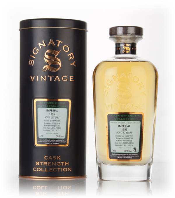 Imperial 20 Year Old 1995 (casks 50262 & 50263) - Cask Strength Collection (Signatory) product image
