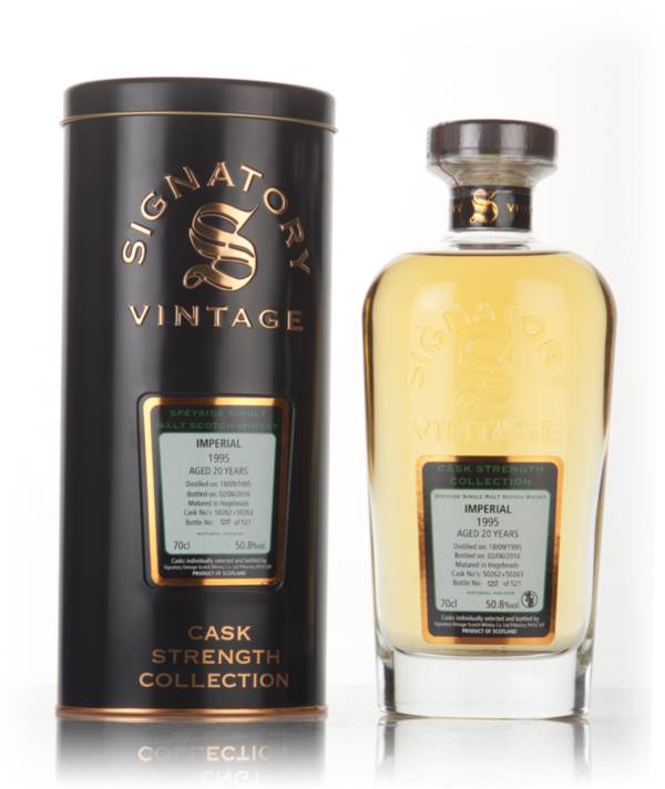 Imperial 21 Year Old 1995 (casks 50262 & 50263) - Cask Strength Collection (Signatory) product image