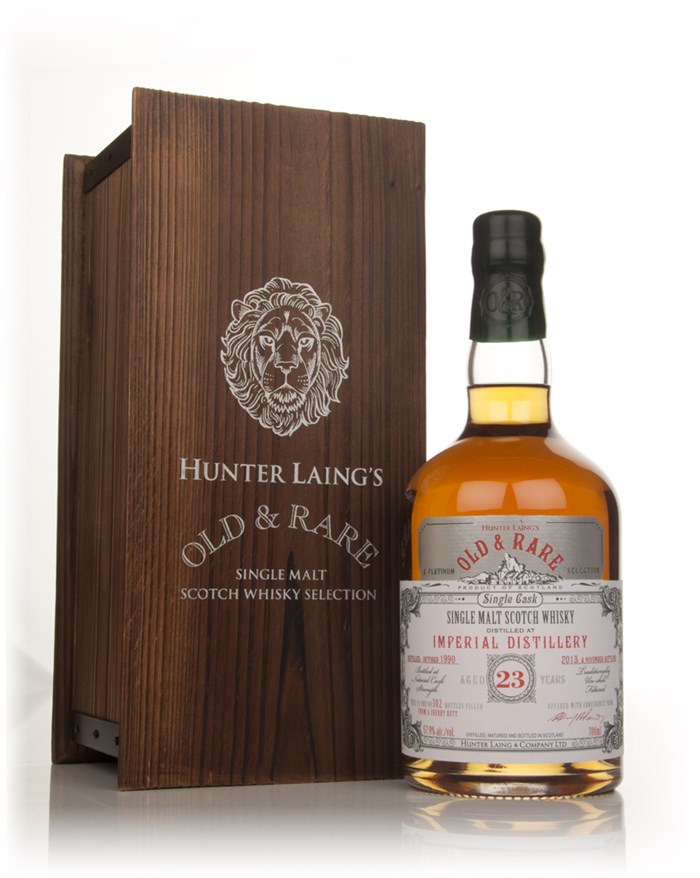 Imperial 23 Year Old 1990 - Old & Rare Platinum (Hunter Laing)