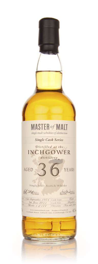 Inchgower 36 Year Old 1974 - Single Cask (Master of Malt) product image