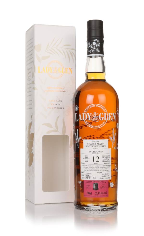 Inchgower 12 Year Old 2012 (cask 804616) - Lady of the Glen (Hannah Whisky Merchants) product image