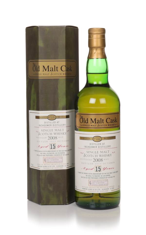 Inchgower 15 Year Old 2008 - Old Malt Cask 25th Anniversary (Hunter Laing) product image