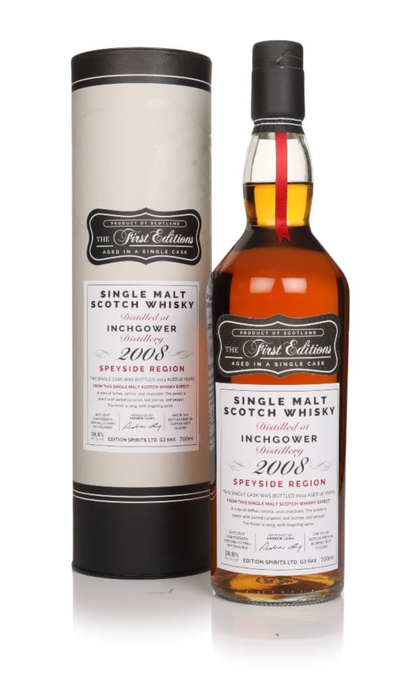 Inchgower 16 Year Old 2008 (cask 21382) - The First Editions (Hunter Laing) product image
