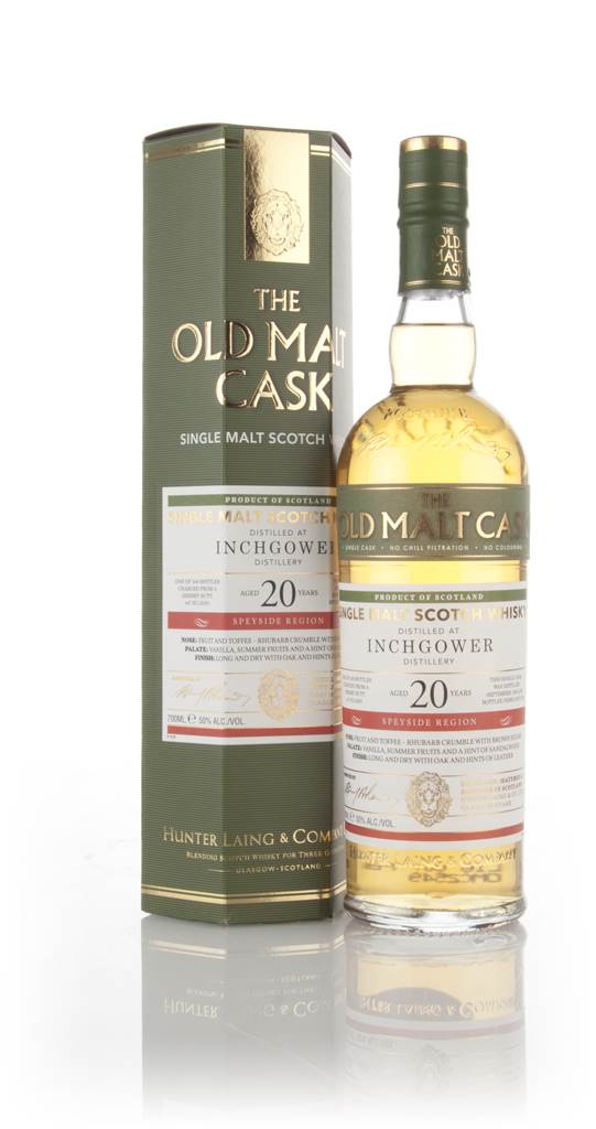 Inchgower 20 Year Old 1995 (cask 12301) - Old Malt Cask (Hunter Laing) product image