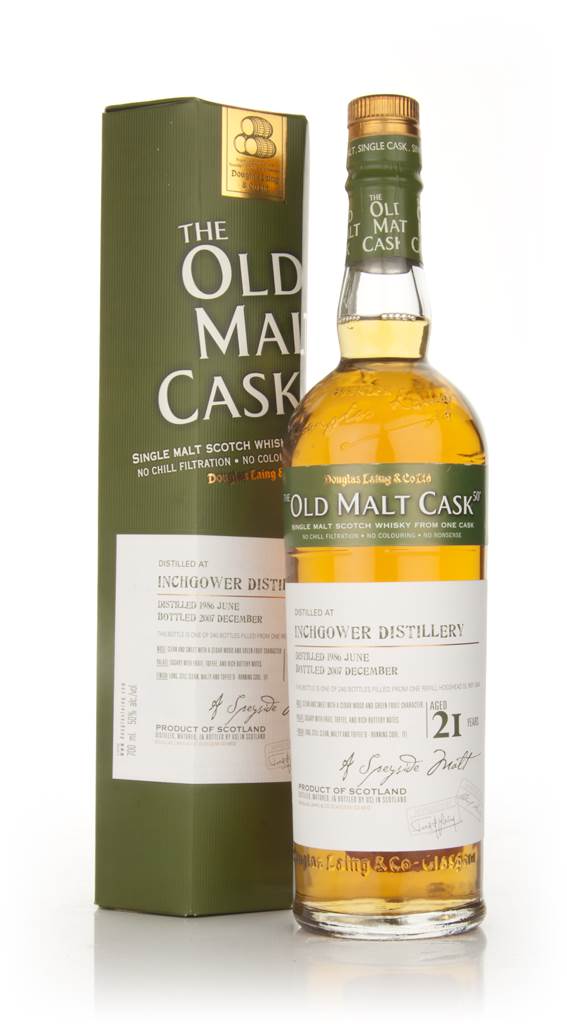 Inchgower 21 Year Old 1986 - Old Malt Cask (Douglas Laing)  product image