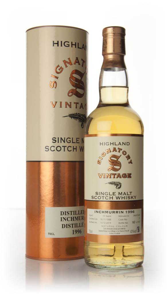 Inchmurrin 15 Year Old 1996 Cask 28 (Signatory) product image