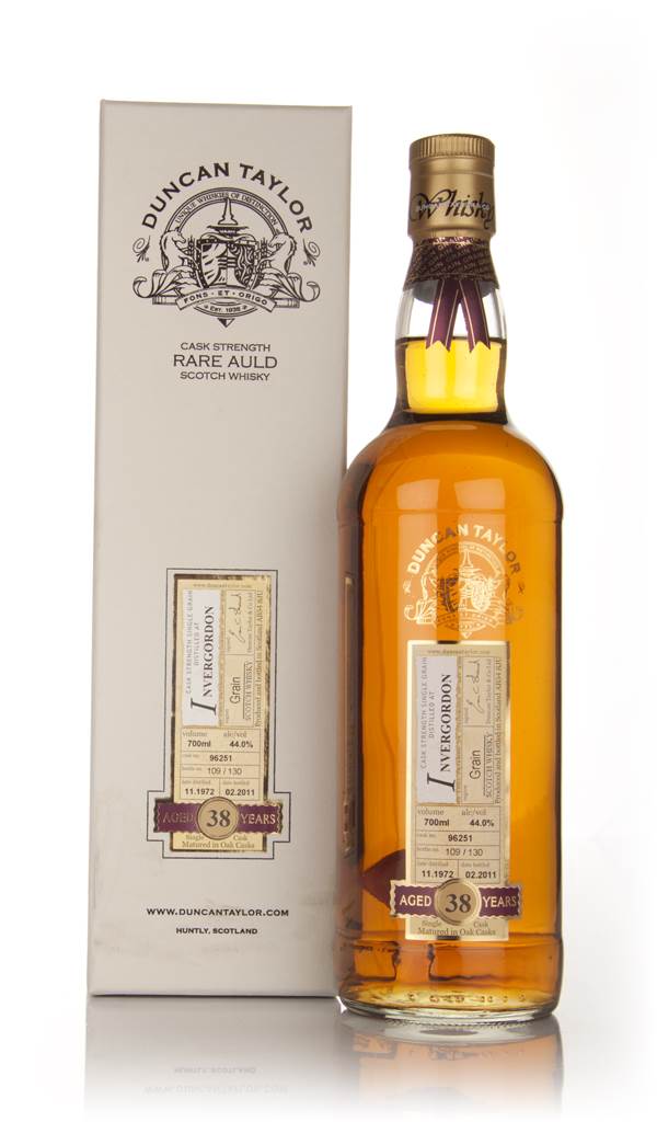 Invergordon 38 Year Old 1972 Cask 96251 - Rare Auld (Duncan Taylor) product image