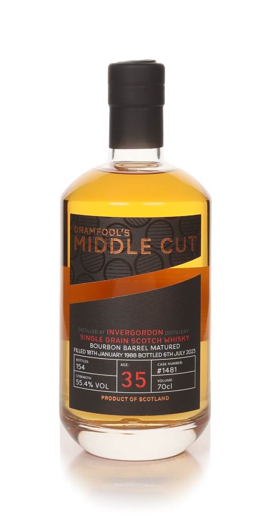Invegordon 35 Year Old 1988 (cask 1481) - Middle Cut (Dramfool) product image