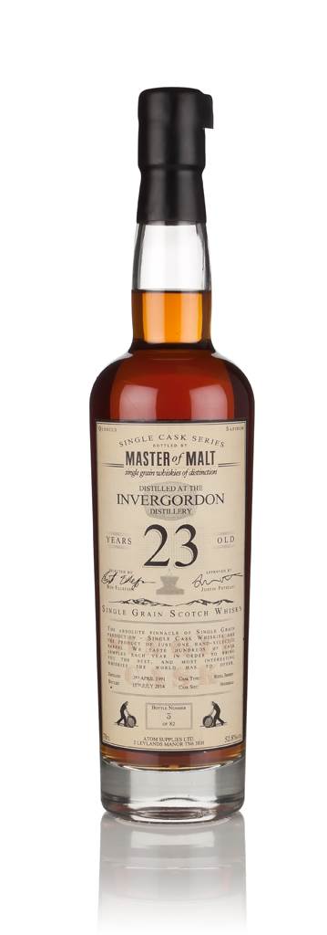 Invergordon 23 Year Old 1991 - Single Cask (Master of Malt) product image