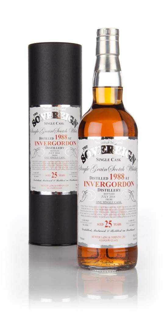 Invergordon 25 Year Old 1988 (cask 10699) - The Sovereign (Hunter Laing) product image