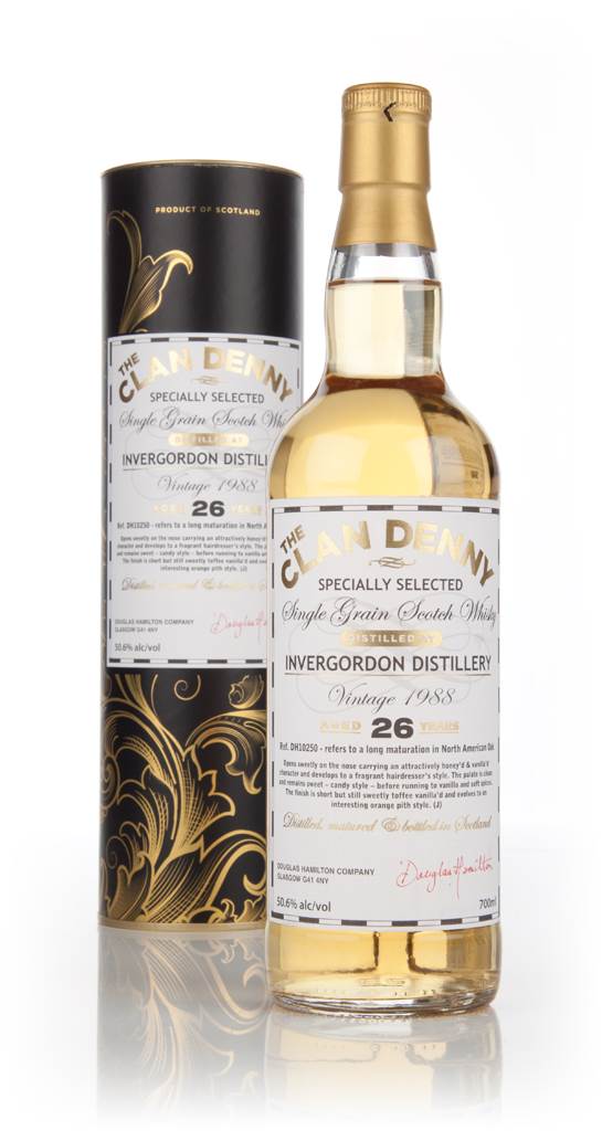 Invergordon 26 Year Old 1988 (cask 10250) - The Clan Denny (Douglas Laing) product image