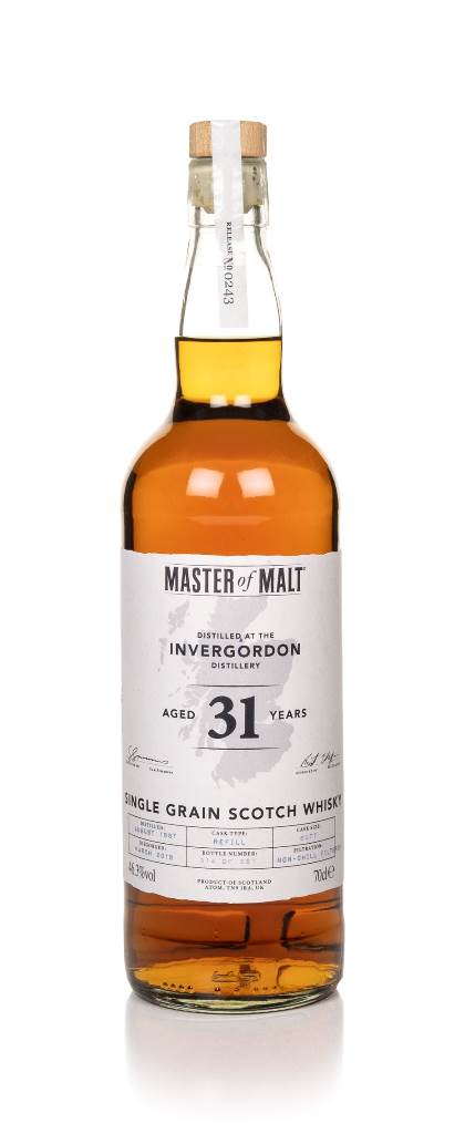 Invergordon 31 Year Old 1987 (Master of Malt) product image
