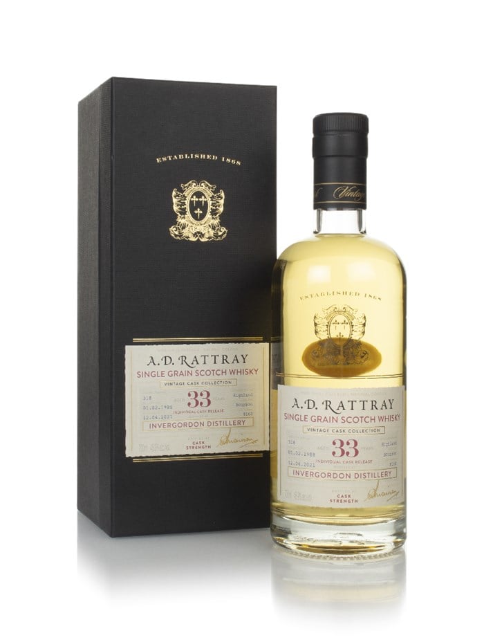 Invergordon 33 Year Old 1988 (cask 8160) - Vintage Cask Collection (A.D. Rattray)