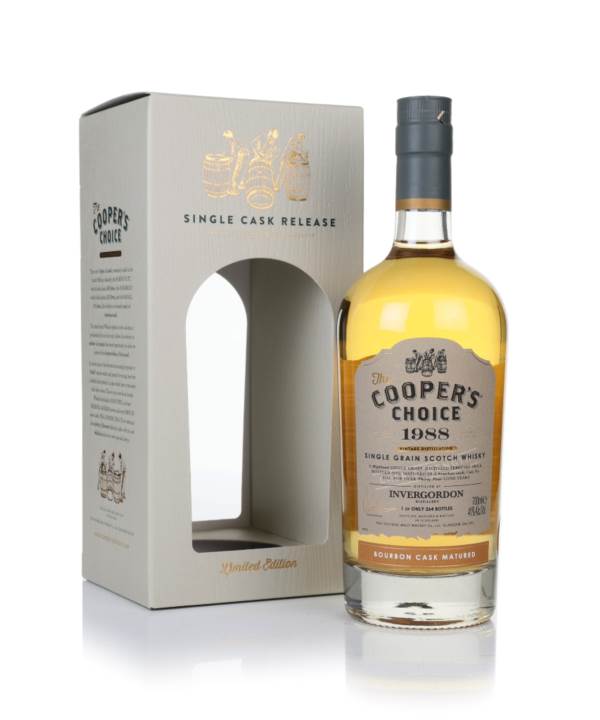Invergordon 34 Year Old 1988 (cask 8156) - The Cooper's Choice (The Vintage Malt Whisky Co.) product image