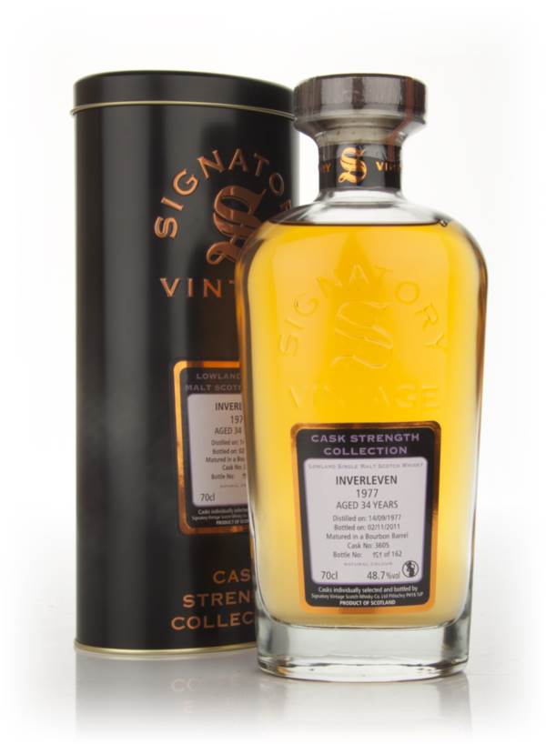 Inverleven 34 Year Old 1977 - Cask Strength Collection (Signatory) product image