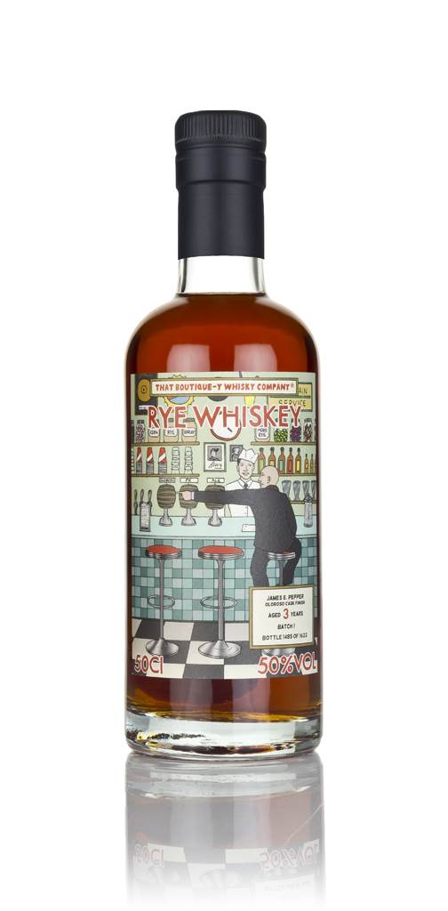 James E. Pepper 3 Year Old - Oloroso Cask Finish (That Boutique-y Whisky Company) product image