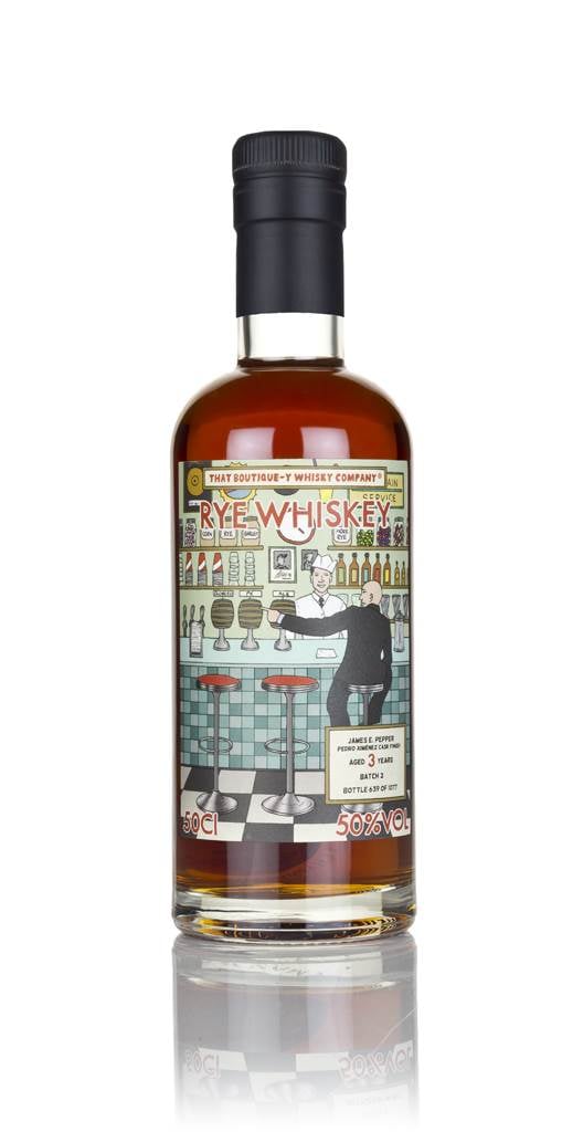 James E. Pepper 3 Year Old - Pedro Ximénez Cask Finish (That Boutique-y Whisky Company) product image