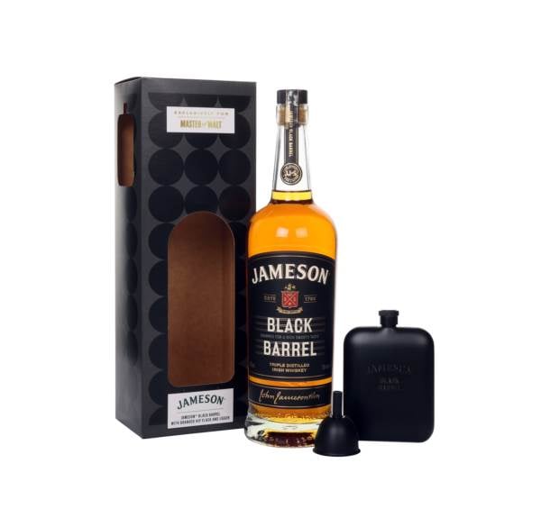 Jameson Black Barrel Gift Set with Hip Flask product image